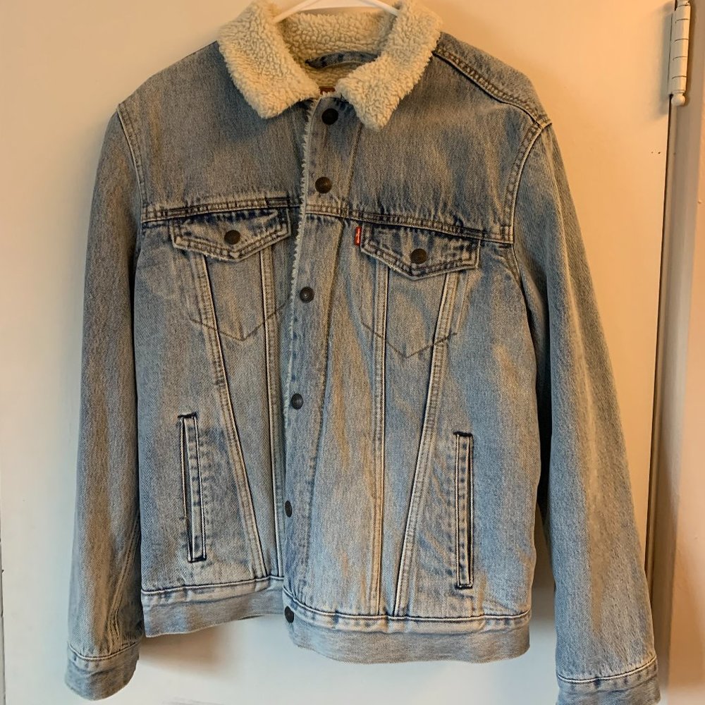 Levi Strauss Sherpa Denim Jacket